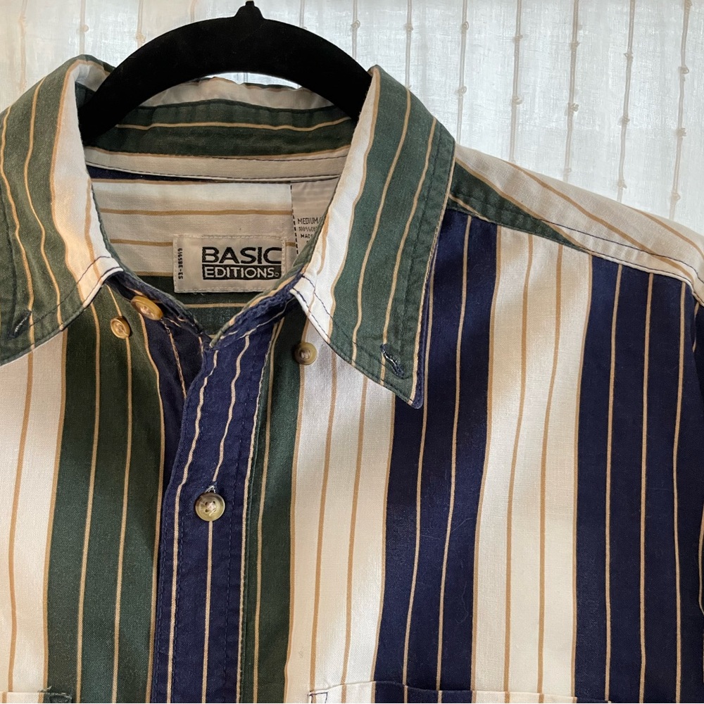 Oversized Vintage Basic Editions Button Up - image 4
